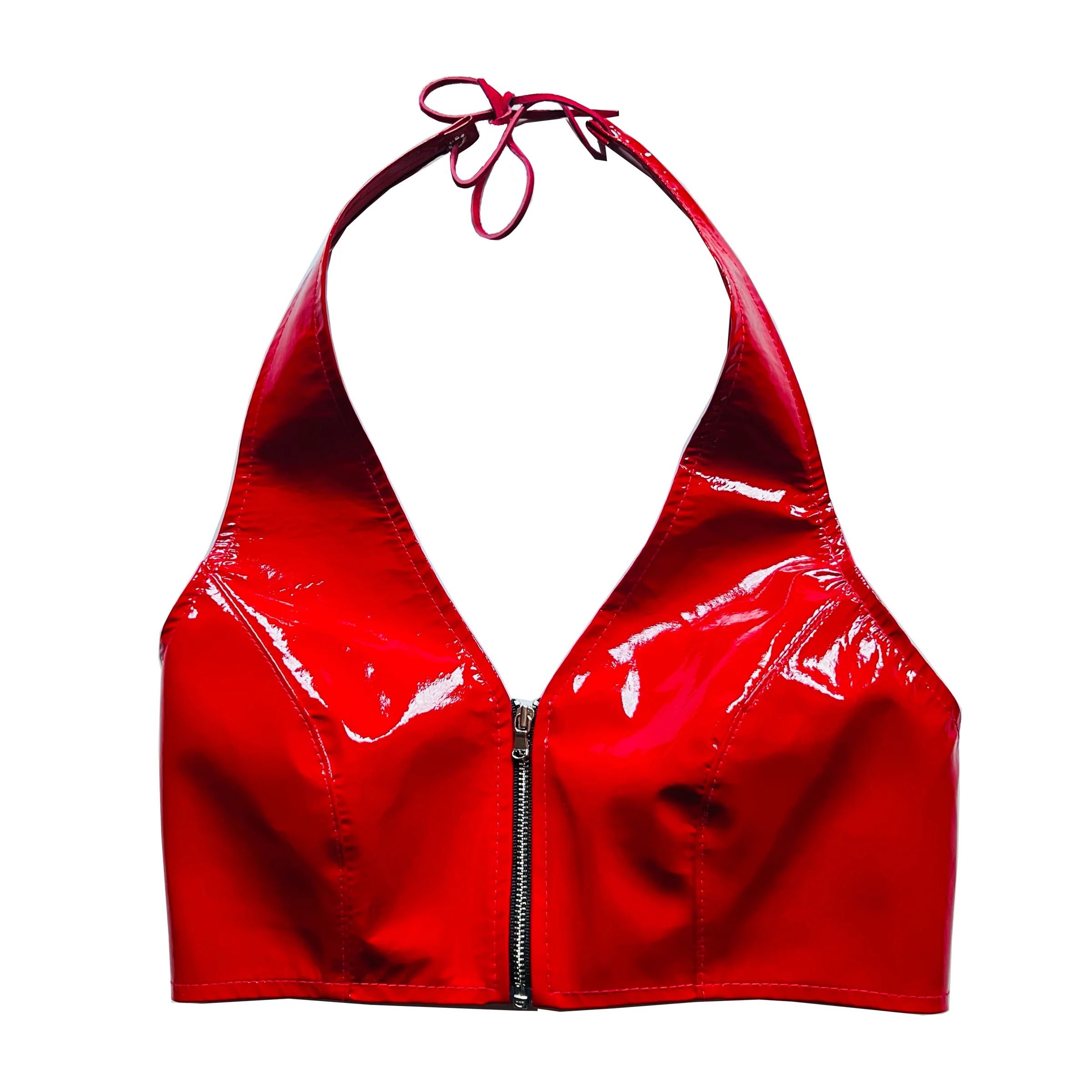 WOMENS LEATHER TOPS